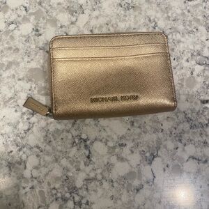 Michael Kors wallet gold